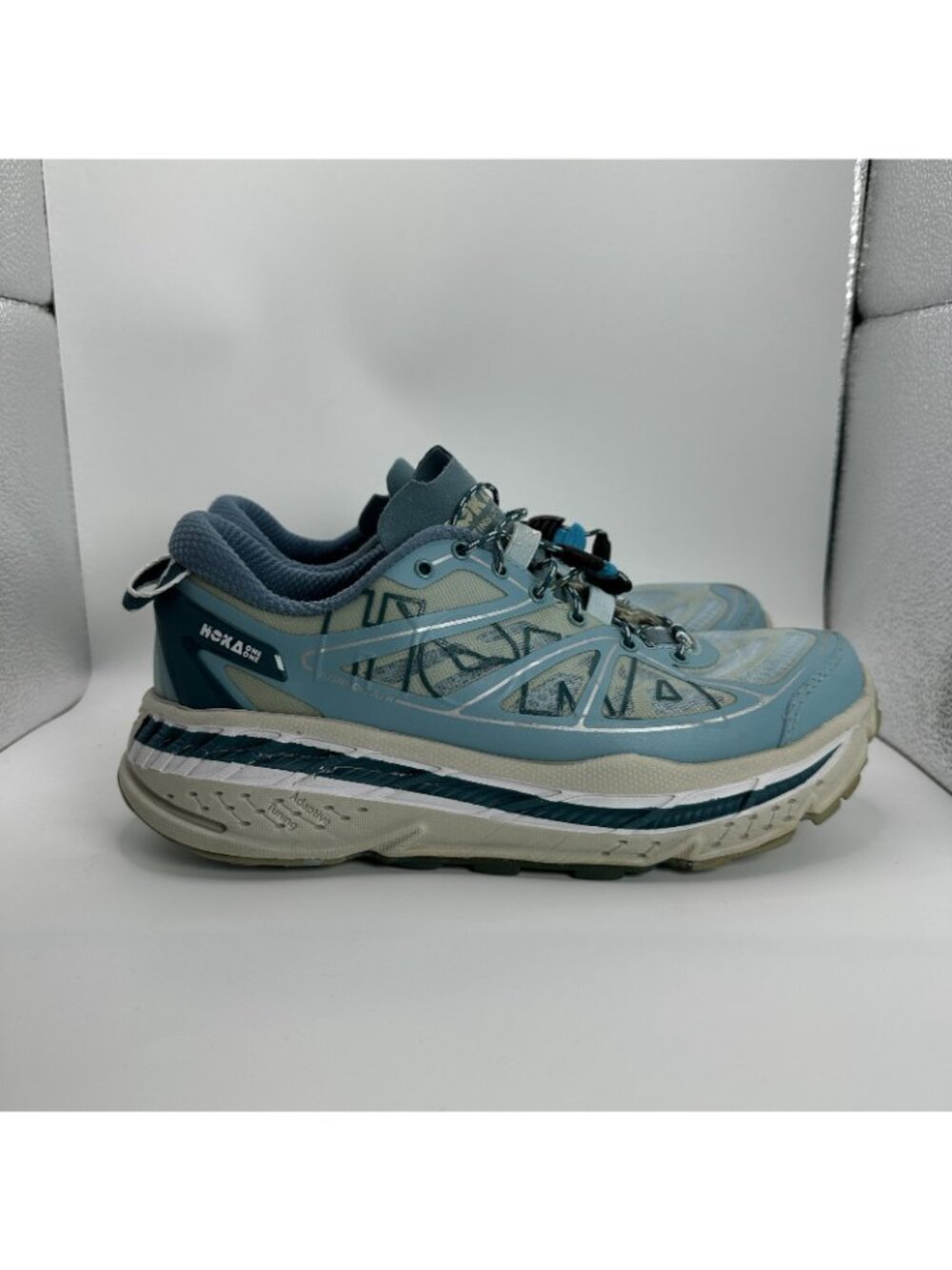 Hoka One One W Stinsor ATR Womens Shoes Size 7.5 Blue Runining Cushioned